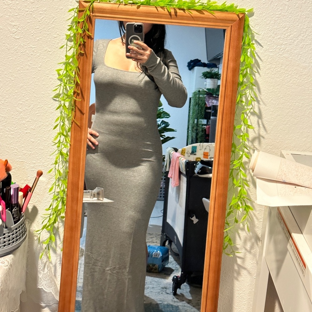 Skims grey dress